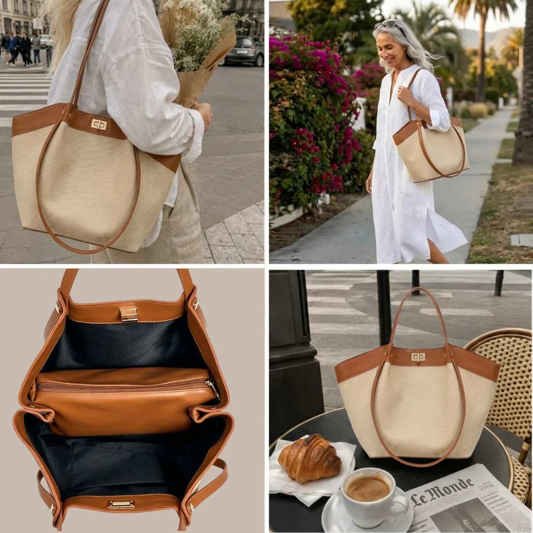 Mattan Woven Tote Bag