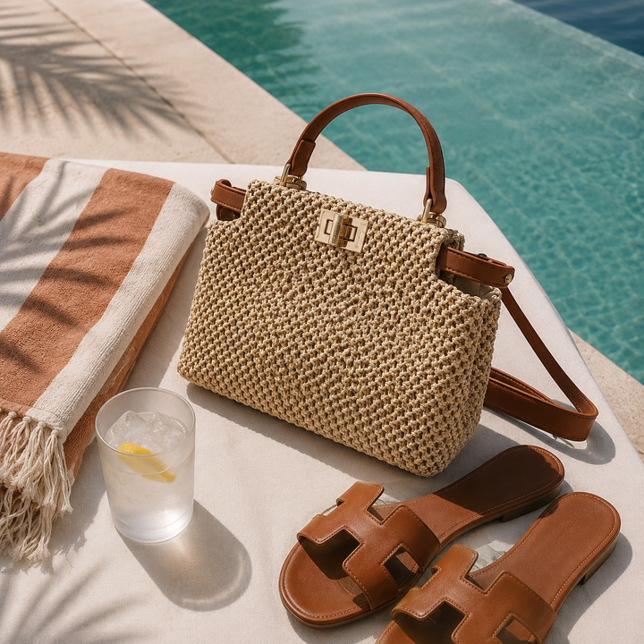 Portable Straw Bag | Stylish &amp; ECO-Friendly