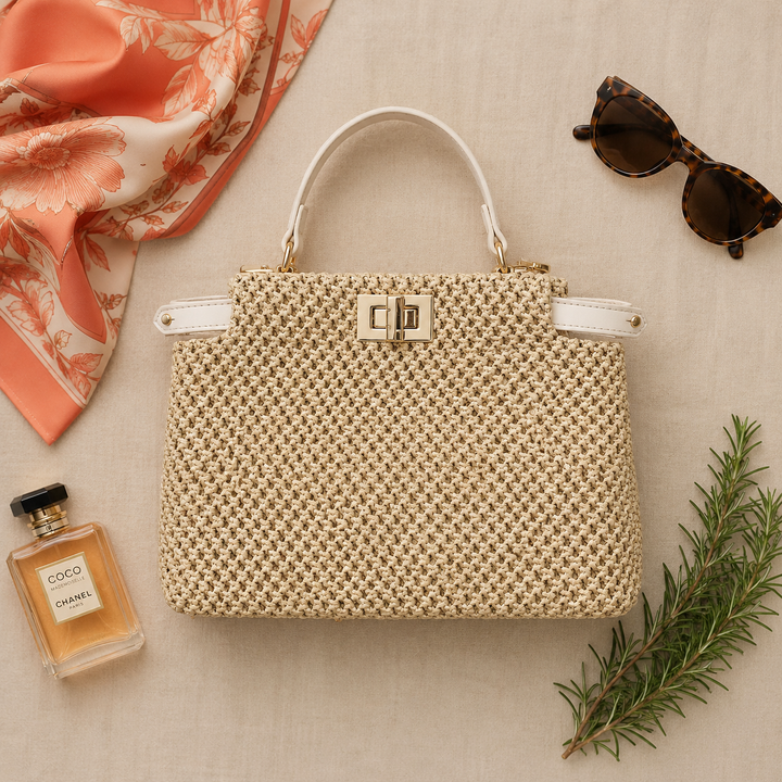 Portable Straw Bag | Stylish &amp; ECO-Friendly