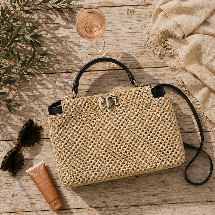 Portable Straw Bag | Stylish &amp; ECO-Friendly
